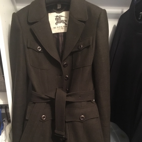 burberry womans coat